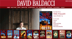 Desktop Screenshot of davidbaldacci.com
